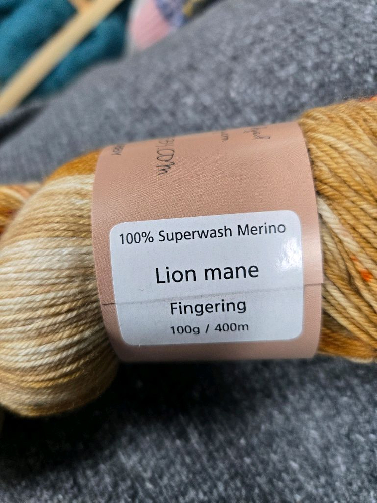 포포하비 핑거링 털실 핸드다잉얀 이미지