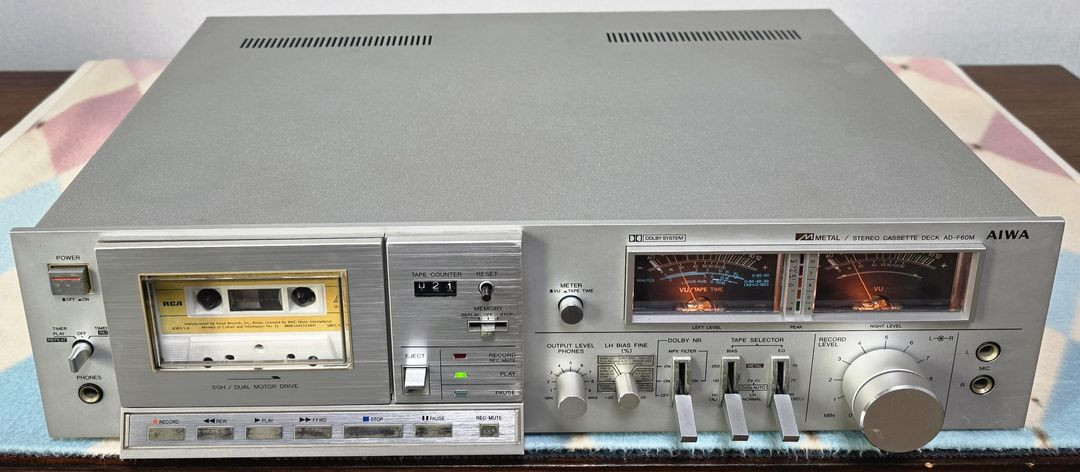 AIWA AD-F60M 카세트 데크 이미지
