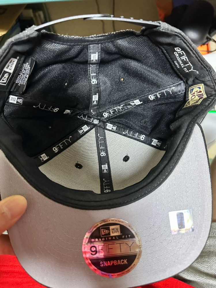 뉴에라 nba 시카고불스 그라데이션 스냅백--4