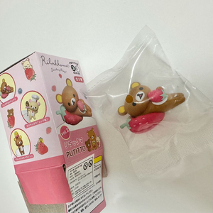 (미개봉) 산엑스 리락쿠마 푸티토 컵피규어 딸기시리즈 이미지