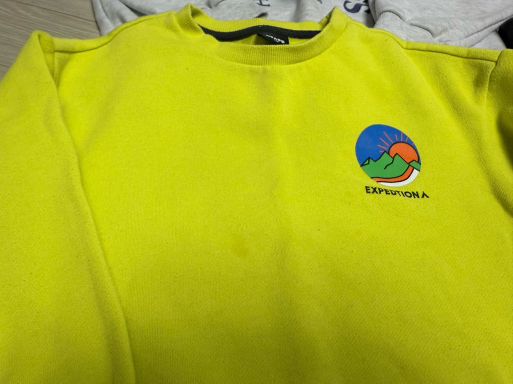 겨울 기모 맨투맨 및 조거바지 XL 일괄--1