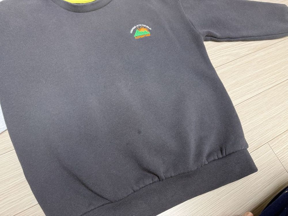 겨울 기모 맨투맨 및 조거바지 XL 일괄--2