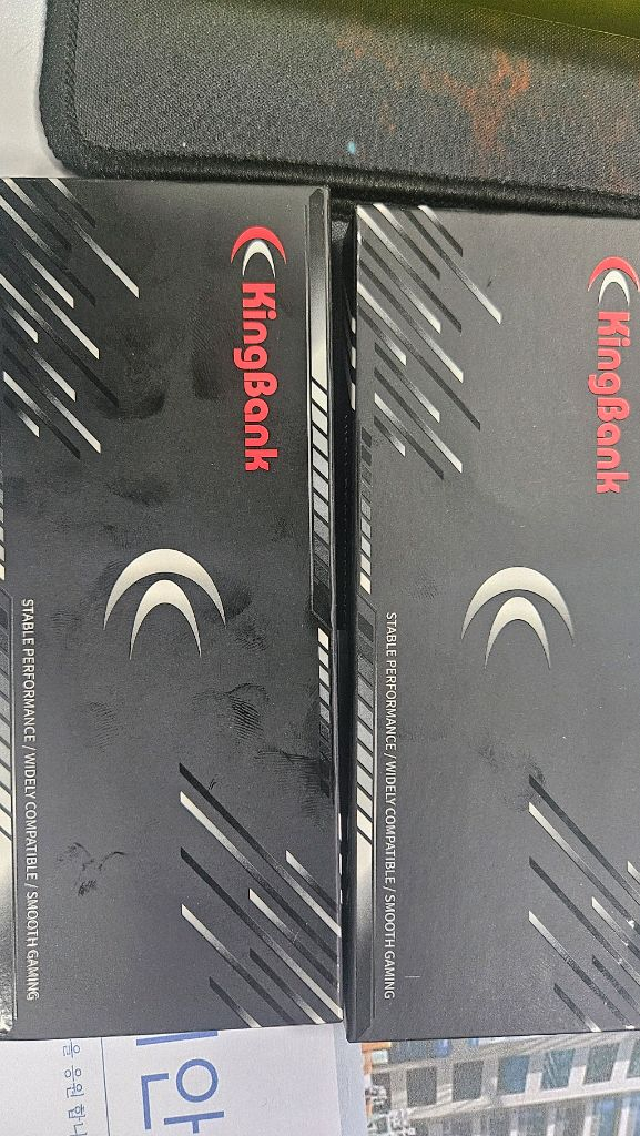 (64G)킹뱅크 KingBank DDR5-6000 CL38 실버 (32G * 2EA) 총 64G 미개봉--0