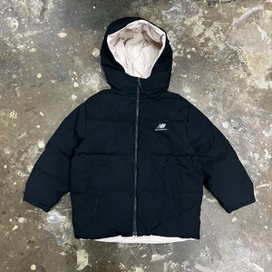 130) 뉴발란스 키즈 리버시블 구스다운 패딩점퍼 양면 거위털 패딩 공용 이미지