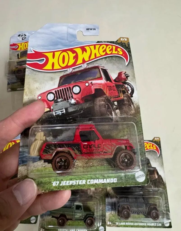 핫휠 트럭 SUV 세트 다이캐스트 토미카 매치박스 미니지티--3