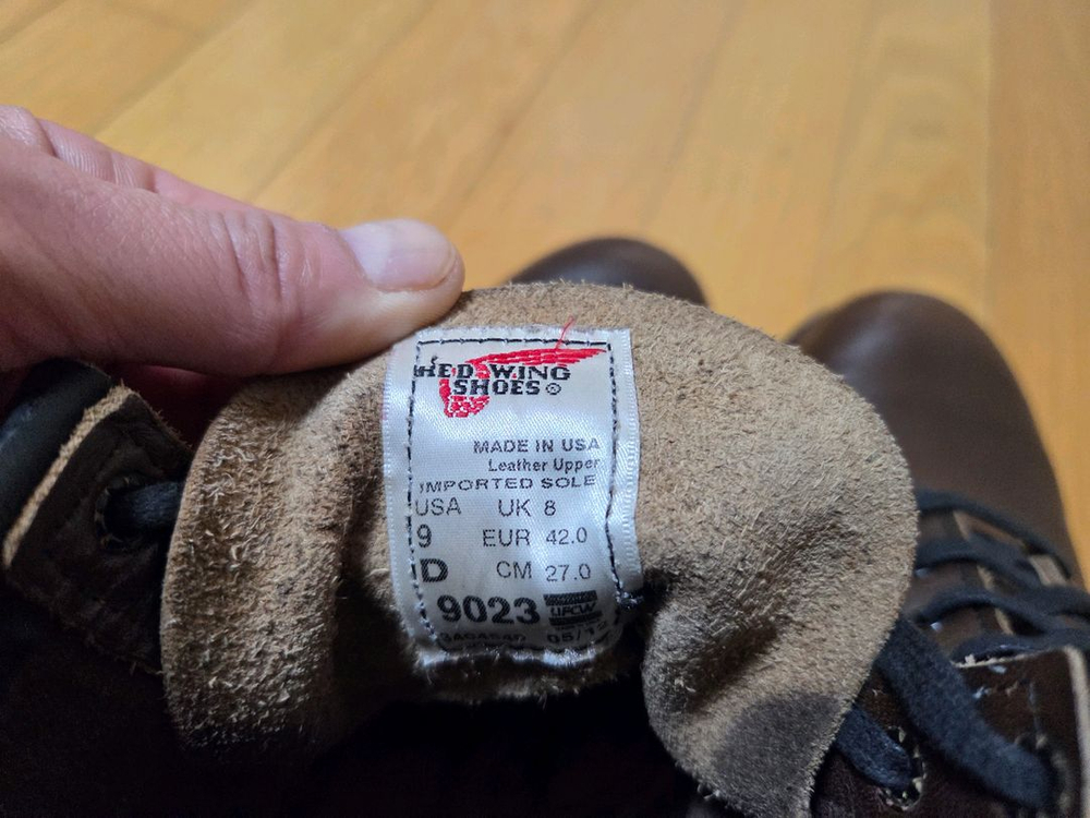 레드윙 벡맨 9023 월넛 270--5