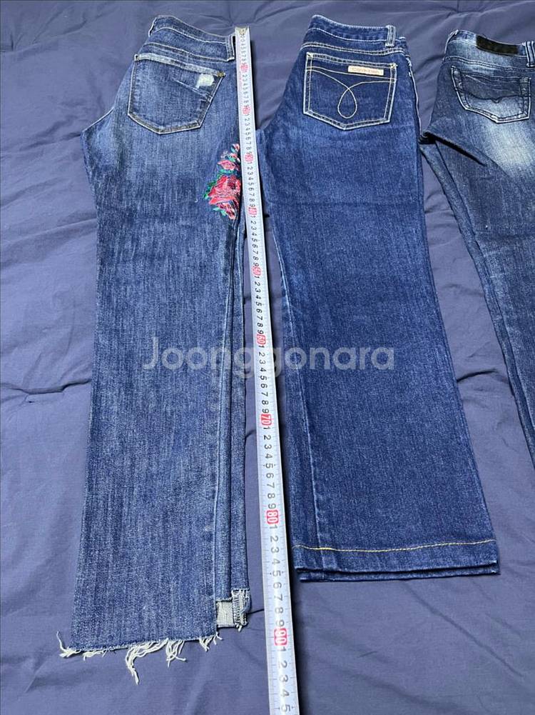 청바지 5벌 (25사이즈) 개별 가격 다름--3