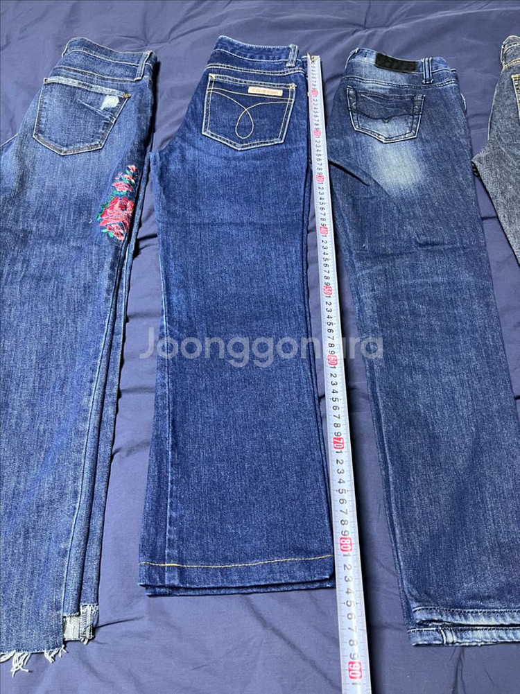 청바지 5벌 (25사이즈) 개별 가격 다름--4