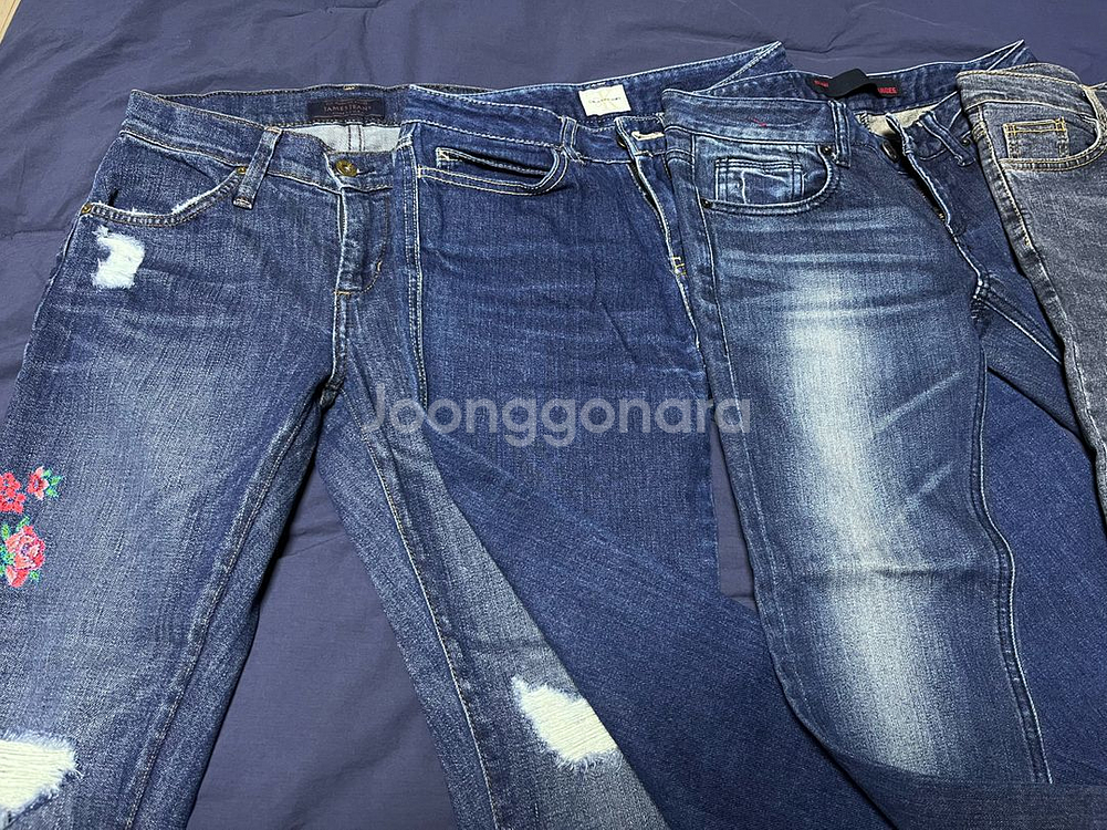 청바지 5벌 (25사이즈) 개별 가격 다름--7