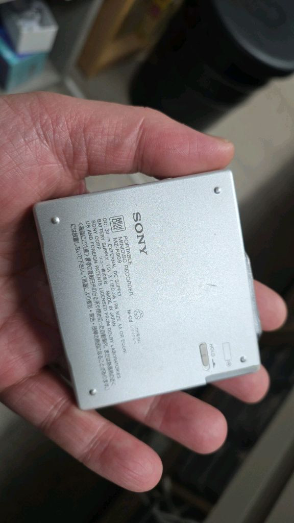 소니 md워크맨 정크 mzr909 이미지