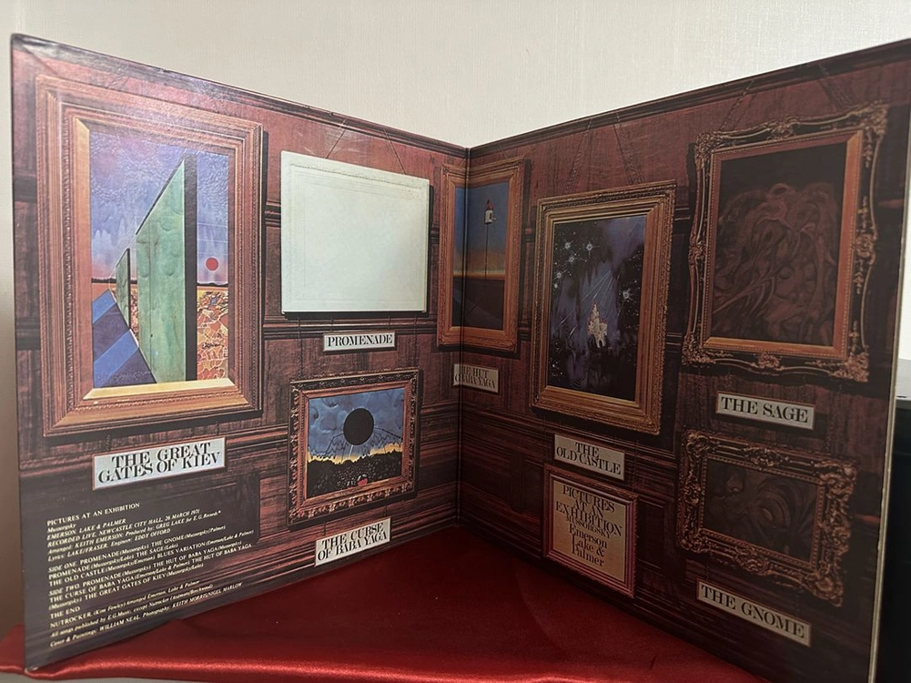 (민트급 알판)Emerson, Lake & Palmer Pictures At An Exhibition(LP) 이미지