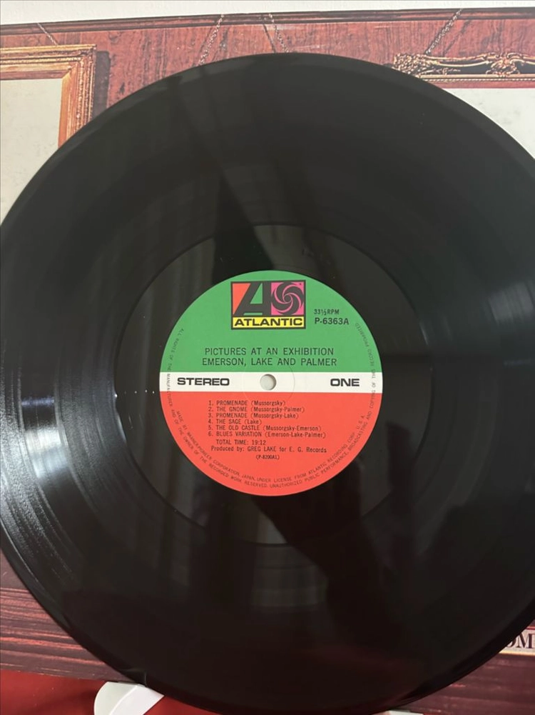 (민트급 알판)Emerson, Lake & Palmer Pictures At An Exhibition(LP) 이미지