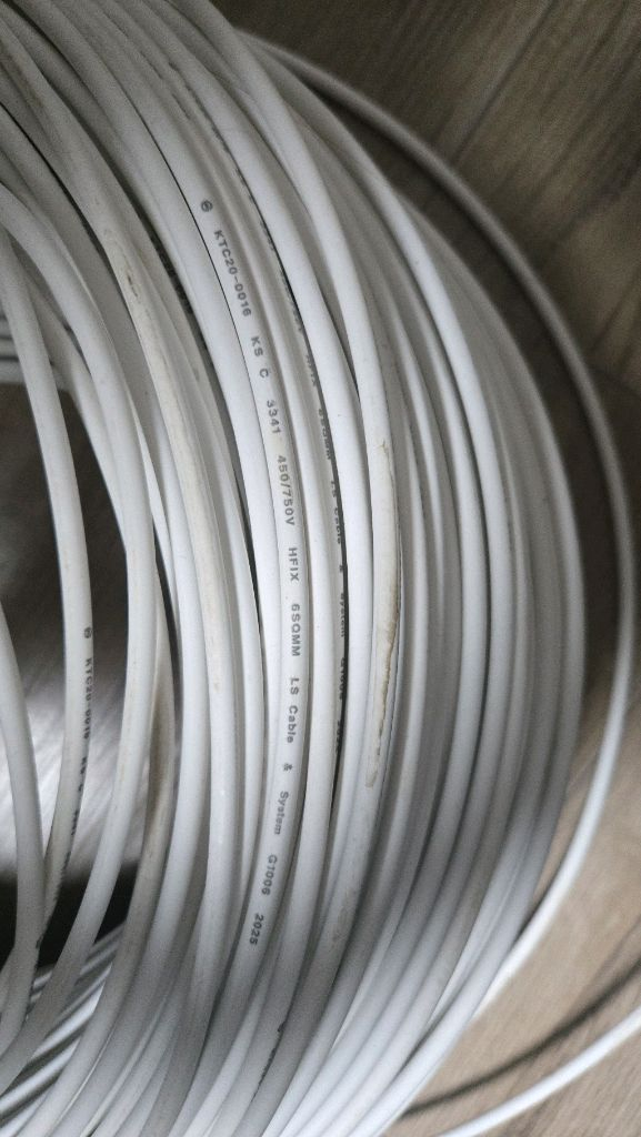 LS전선 HFIX 6SQ 흰색 m당 이미지