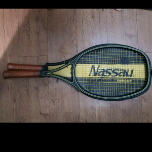 미사용 낫소 임팩트 테니스라켓 2P 빈티지 이미지