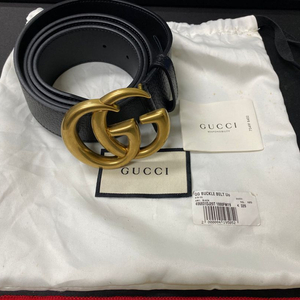 구찌 GG 버클 레더 벨트