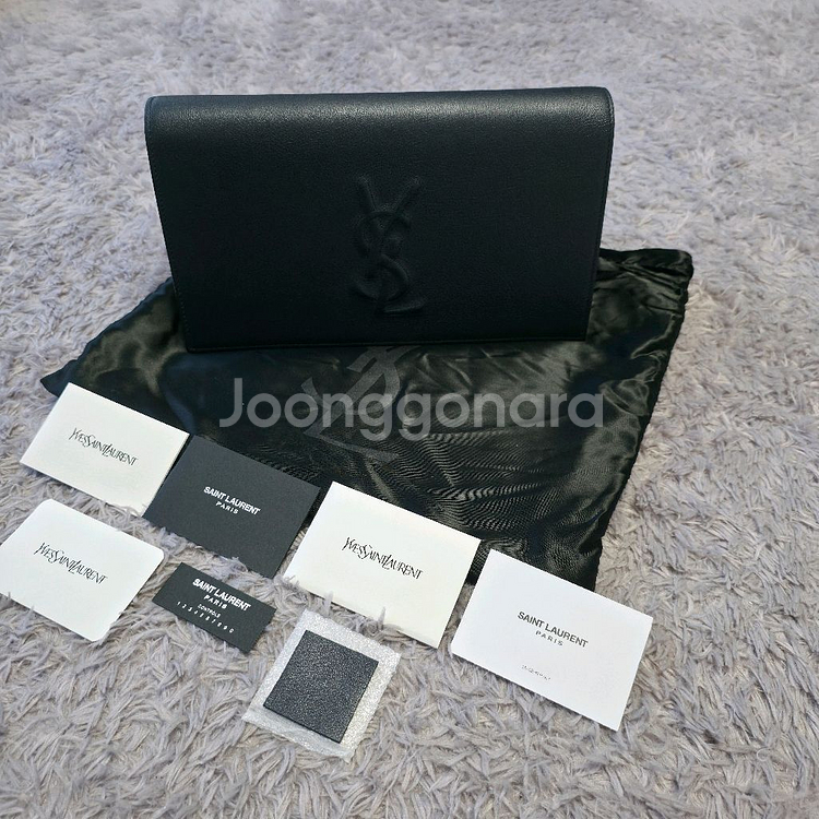 [풀구성]생로랑 벨드쥬르 클러치백--1