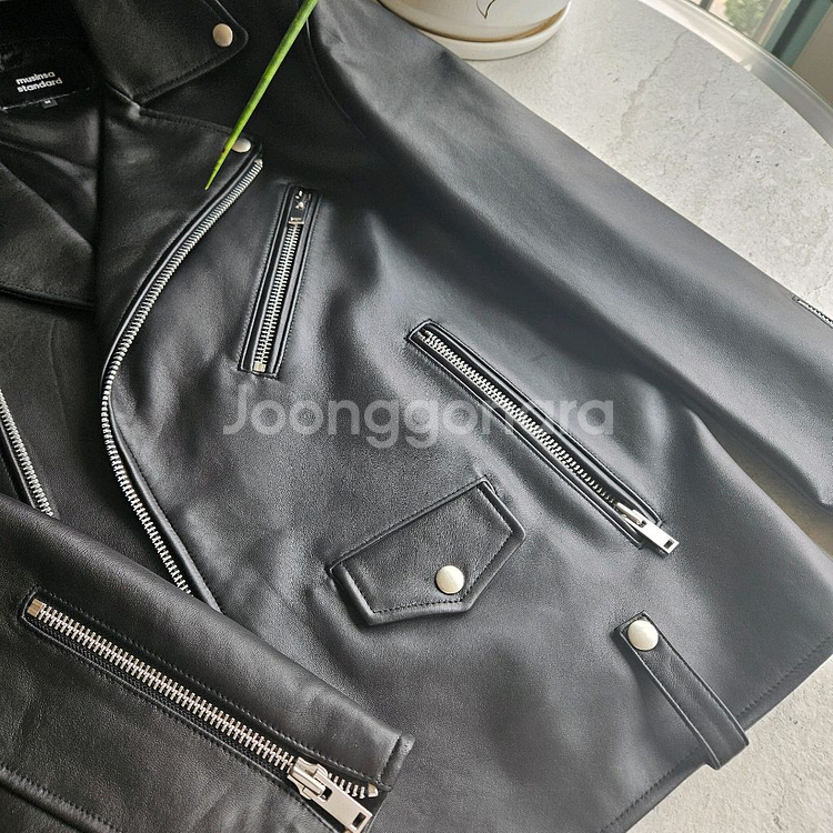 오버핏 레더 가죽자켓 M--2