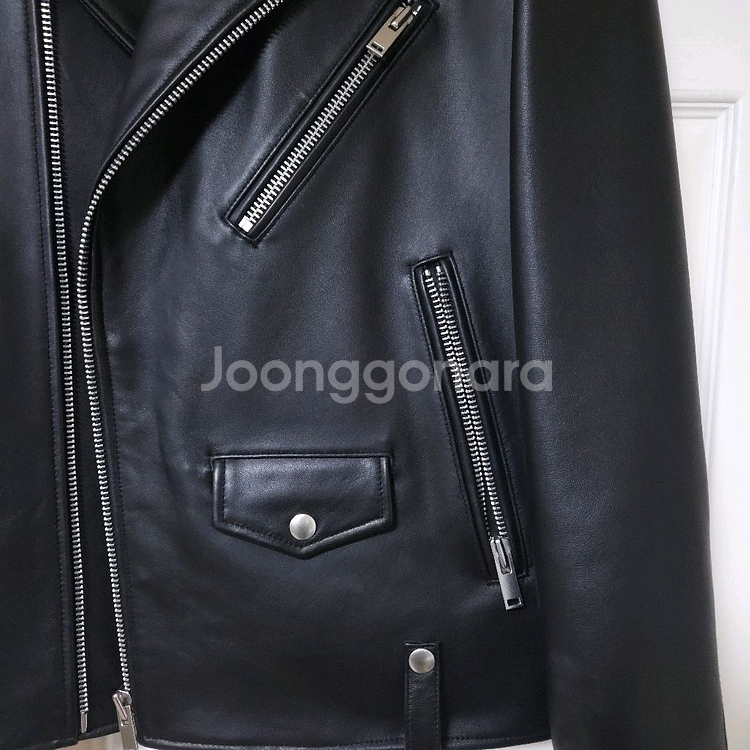 오버핏 레더 가죽자켓 M--5