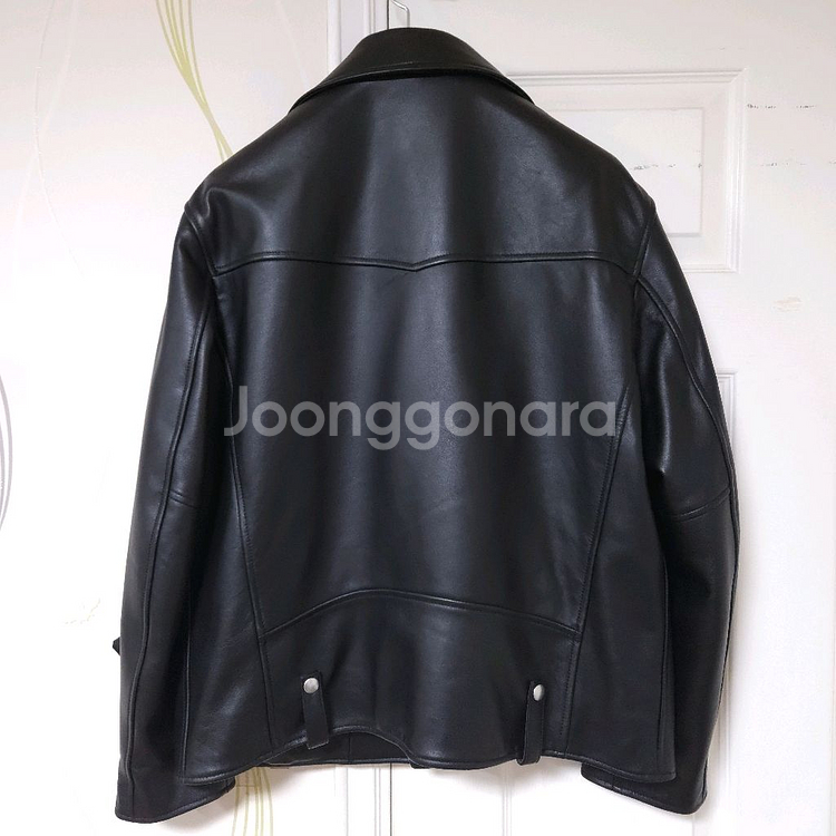 오버핏 레더 가죽자켓 M--7
