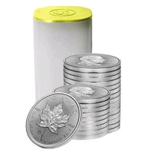 캐나다 메이플리프 실버코인 튜브--2