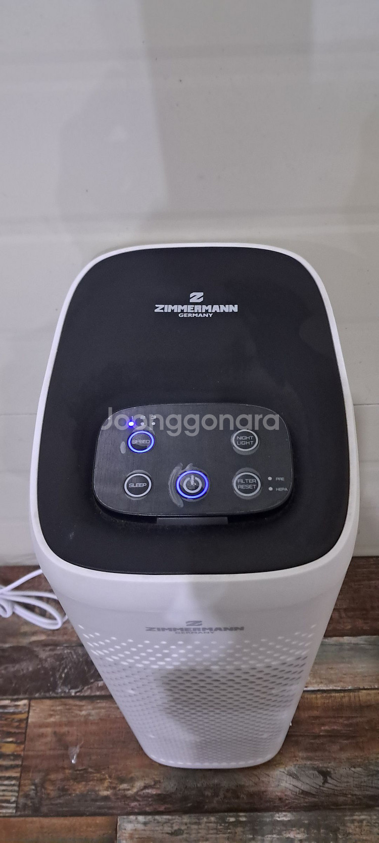 6172 짐머만 소형공기청정기(화이트+2대)--3