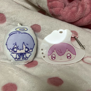 플레이브 예준 쿠션 키링 밤비 만두 카라비너