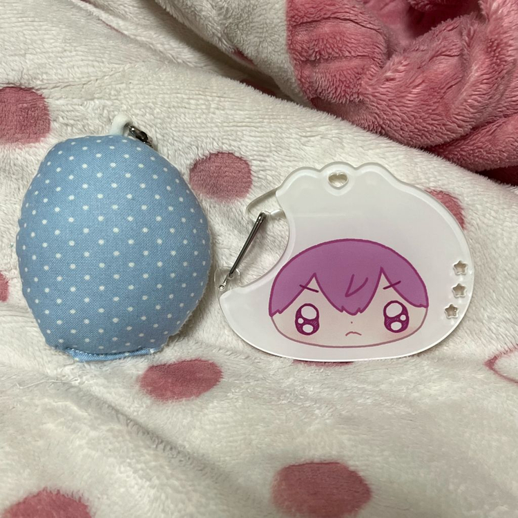 플레이브 예준 쿠션 키링 밤비 만두 카라비너--1