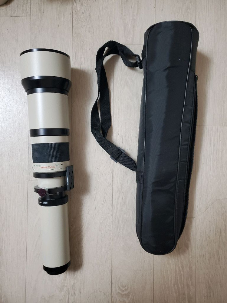 삼양옵틱스 MZ-5000 (DSLR용 초망원 줌 렌즈) 새상품--1