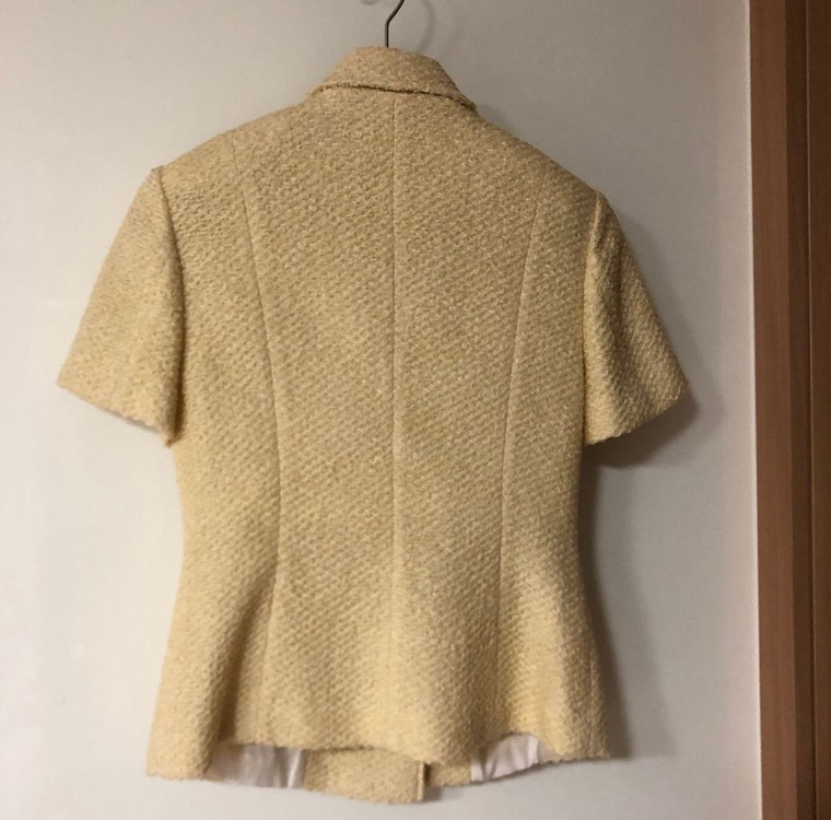 프레쉬라벨 루이스 트위드 반팔 자켓 결혼식 하객룩 올드머니룩--7