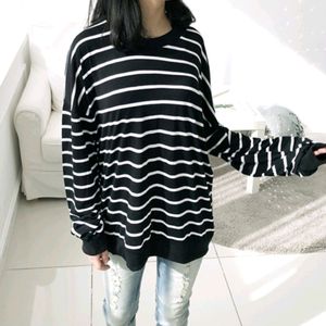 헐렁 줄무늬 티셔츠 2개