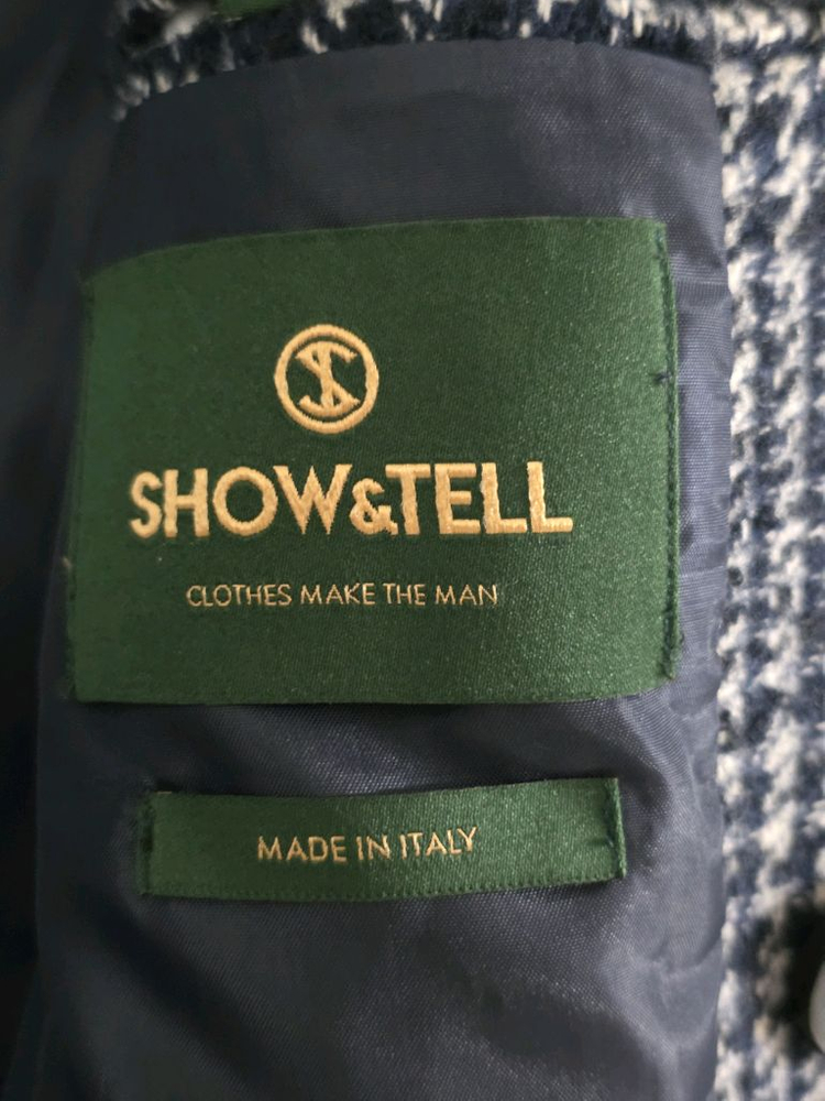 쇼앤텔 이태리 메이드 하운드투스 글렌체크 더블 코트 / (라르디니 맨온더분 수트서플라이 링자켓 빔즈)--6