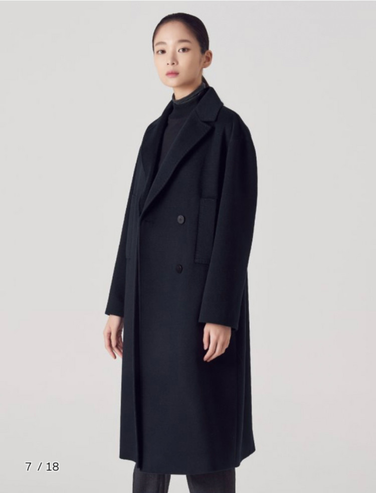 구호 퓨어 캐시미어 100 코트--3