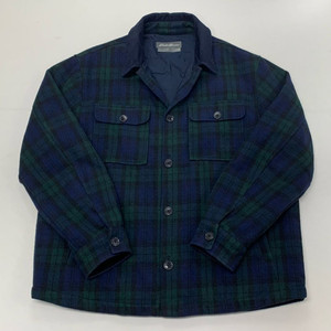 에디바우어 울 타탄체크 경량 패딩 자켓 (XL)