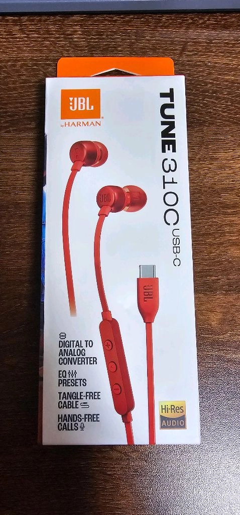 JBL TUNE 310C USB-C 무선 이어폰 이미지