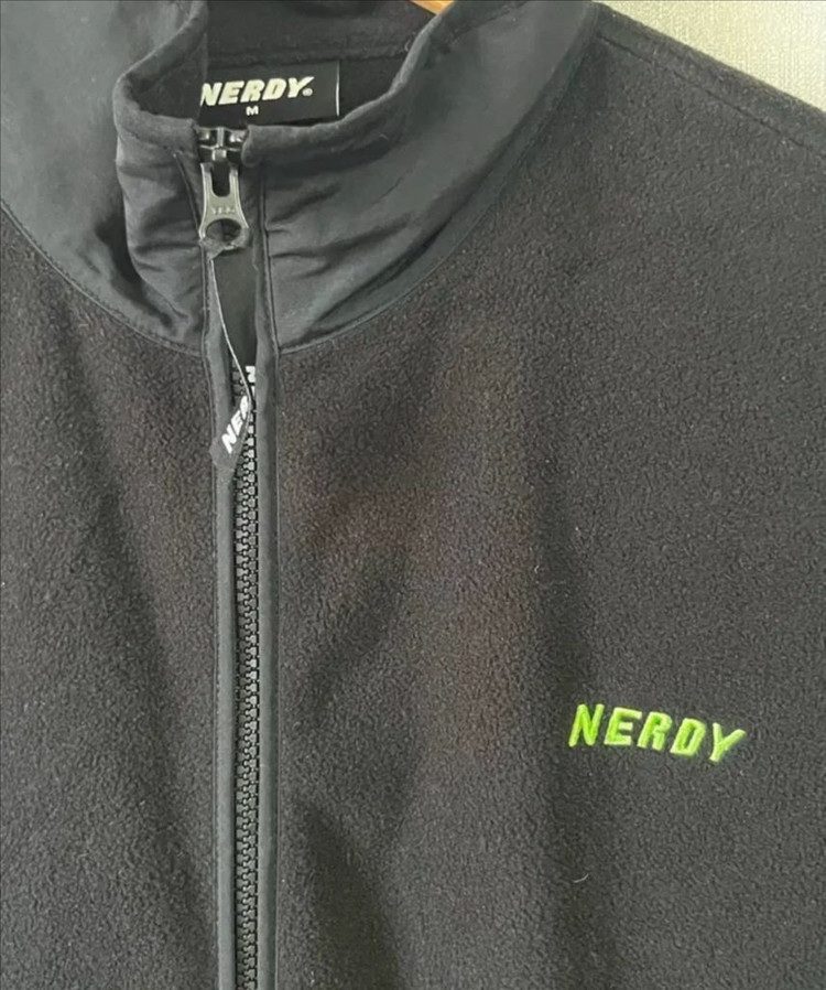 널디 후리스 플리스 집업 점퍼 자켓 M 검형 져지 이미지