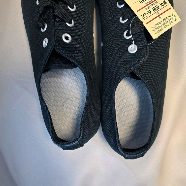 [265-275] 무인양품 무지퍼셀 발이편한 스니커 올블랙 #A1--4