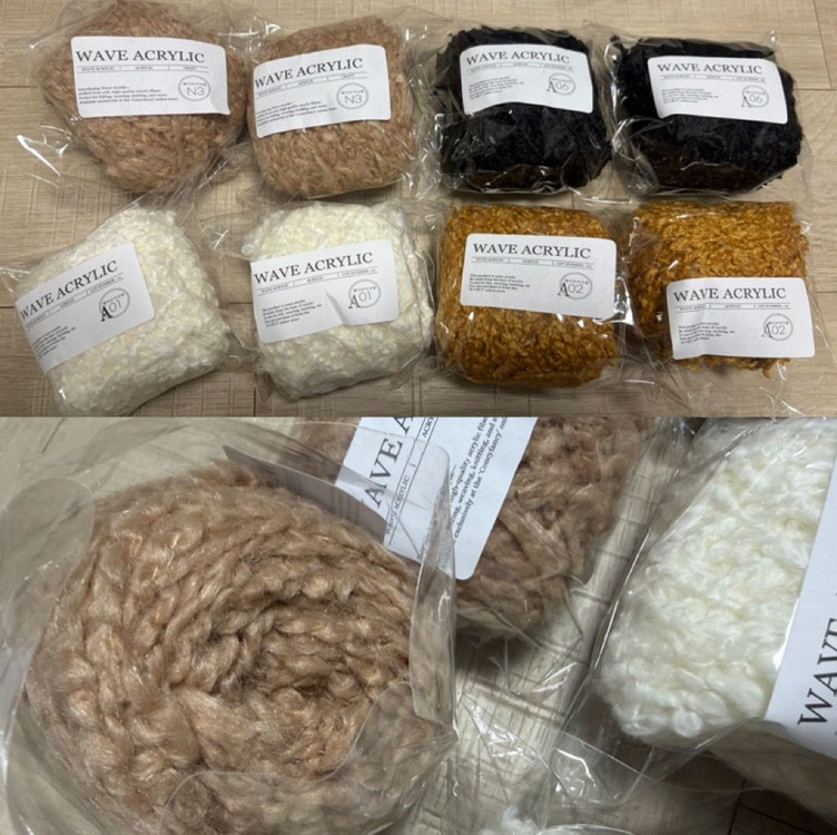 양모펠트 49컬러 세트 + 웨이브아크릴 양모 6개 +베이스양모2개 + 양모5색상추가 팝니다 이미지