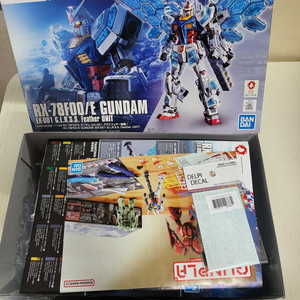 무등급 오사카 엑스포 건담 글래스페더 유닛 + 델피데칼