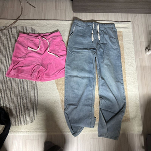 임부복 임산부 전용 여성 바지 10장 일괄 세트 (반바지, 데님, 레깅스 등)