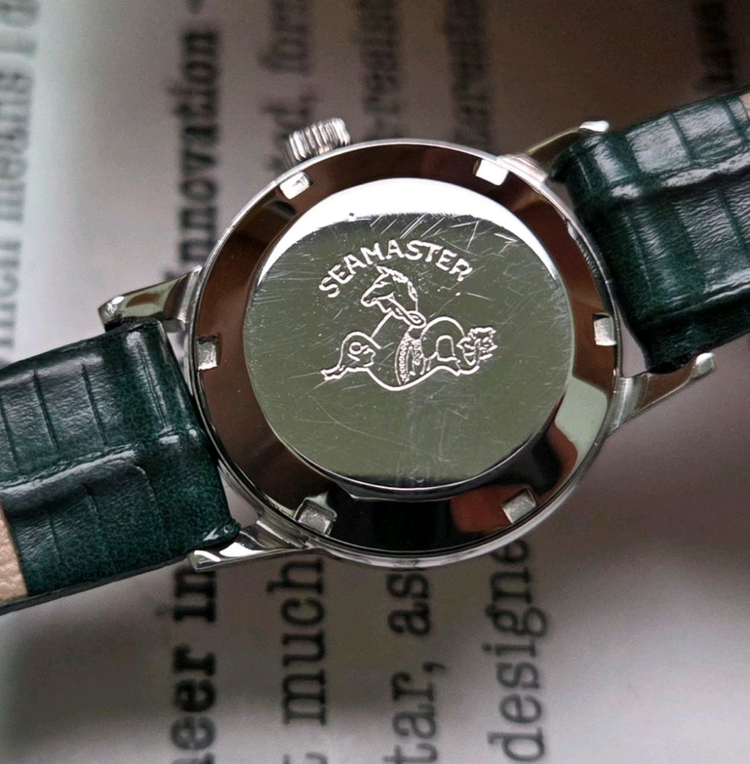 빈티지 오메가 씨마스터 레이디매틱 해마 백케이스 오토매틱 여성용 이미지