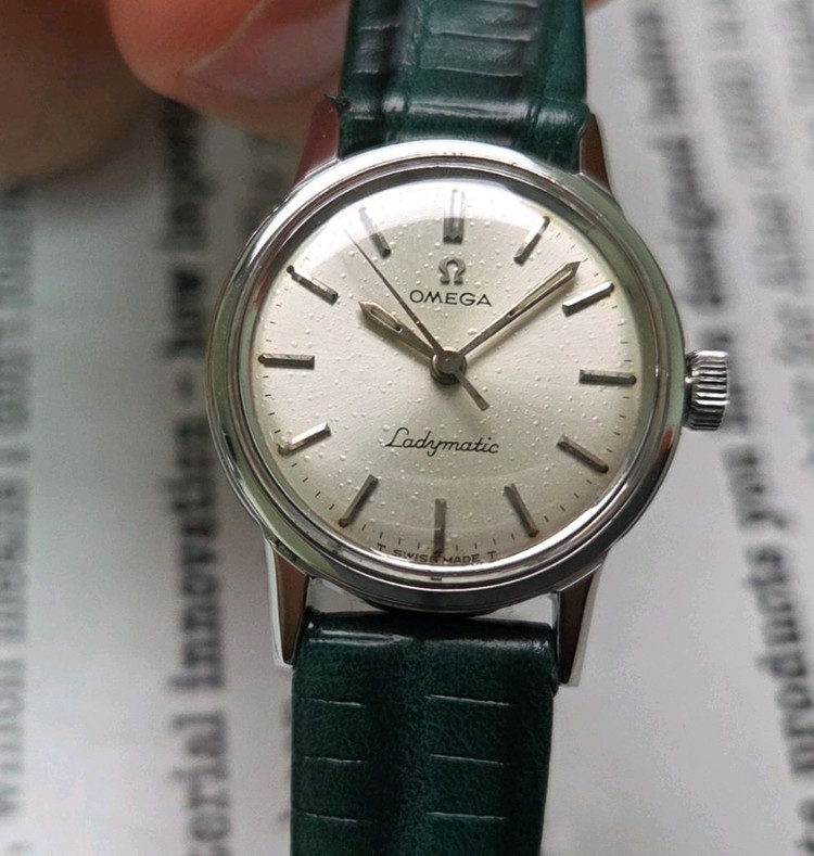 빈티지 오메가 씨마스터 레이디매틱 해마 백케이스 오토매틱 여성용 이미지