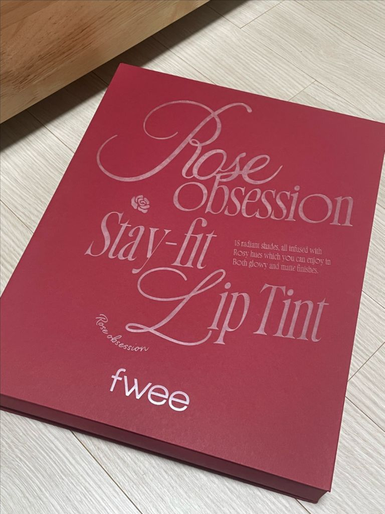 새상품) 퓌 로즈 옵세션 스테이 핏 립 틴트 한정판--1
