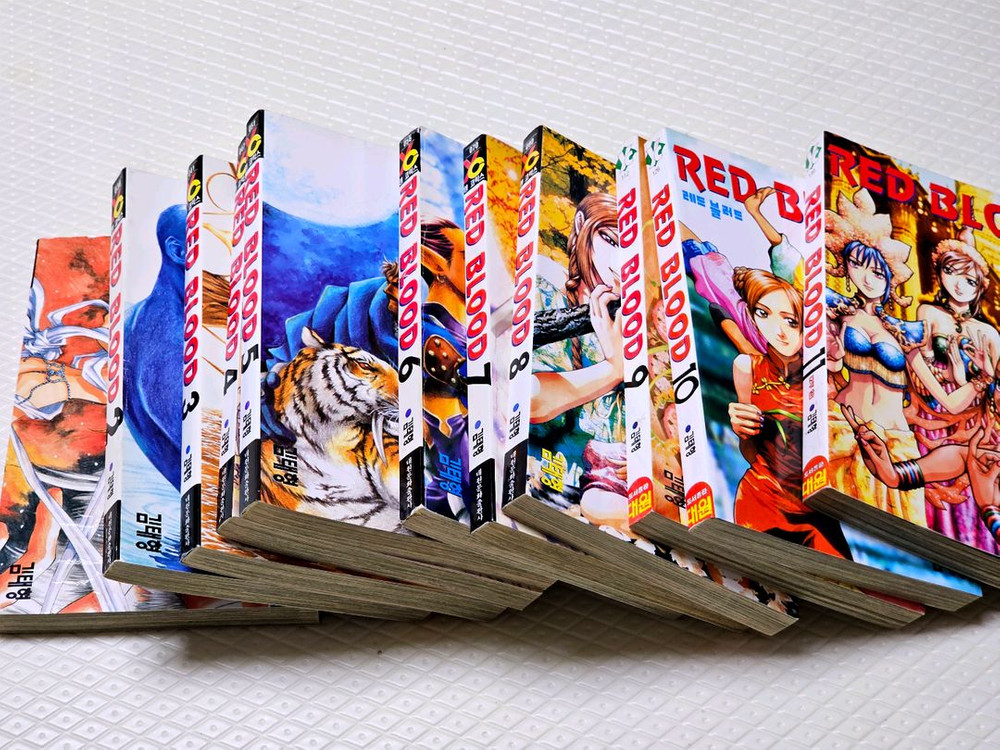 개미맨 작가 김태형 RED BLOOD 레드블러드 개인소장용 이미지