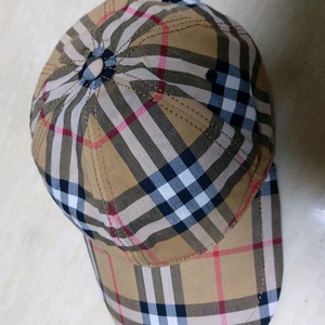 버버리 체크 패턴 볼캡 (정품)