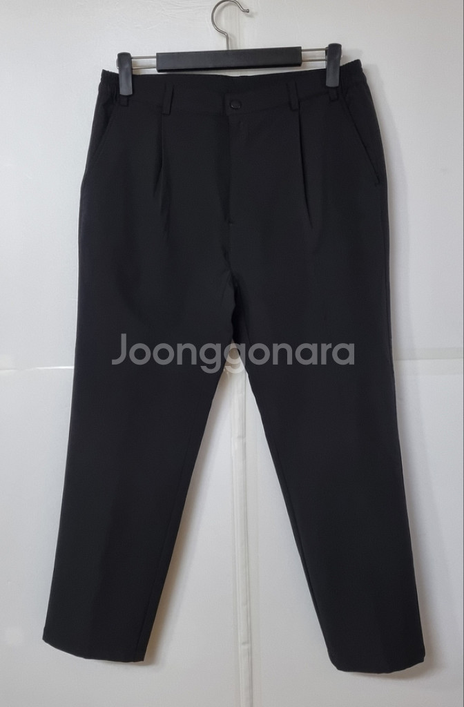 35)코오롱스포츠 봄,가을 블랙바지 스판바지 기능성바지--1