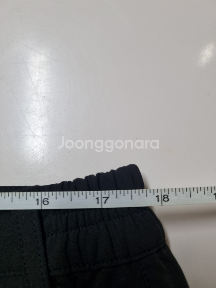 35)코오롱스포츠 봄,가을 블랙바지 스판바지 기능성바지--6