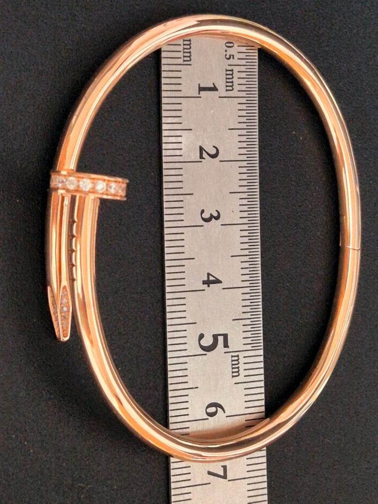 로즈골드 14k못팔찌--1