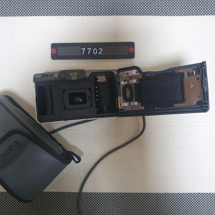 캐논 프리마 슈퍼 105 X 데이터백 필름카메라 파우치포함 이미지