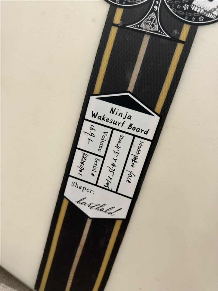 닌자 웨이크서핑 보드 여자4.3 사이즈--3