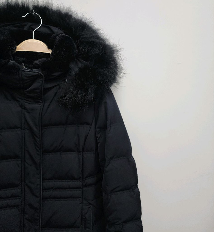 헤지스 여성 구스 롱패딩 (90사이즈) 이미지